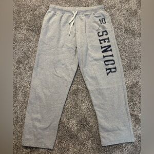 Gray Senior Men's Sweatpants
